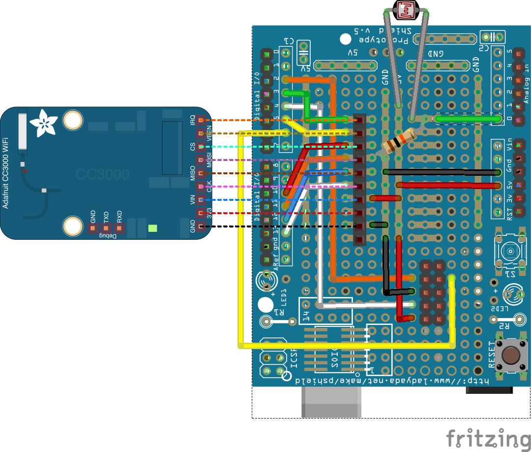 Fritzing diagram